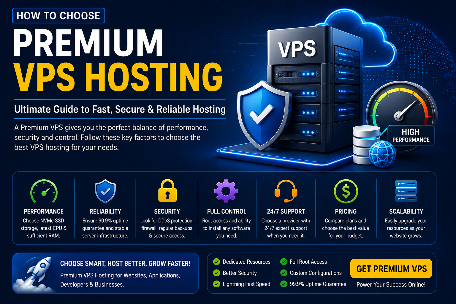 How to Choose Premium VPS Hosting